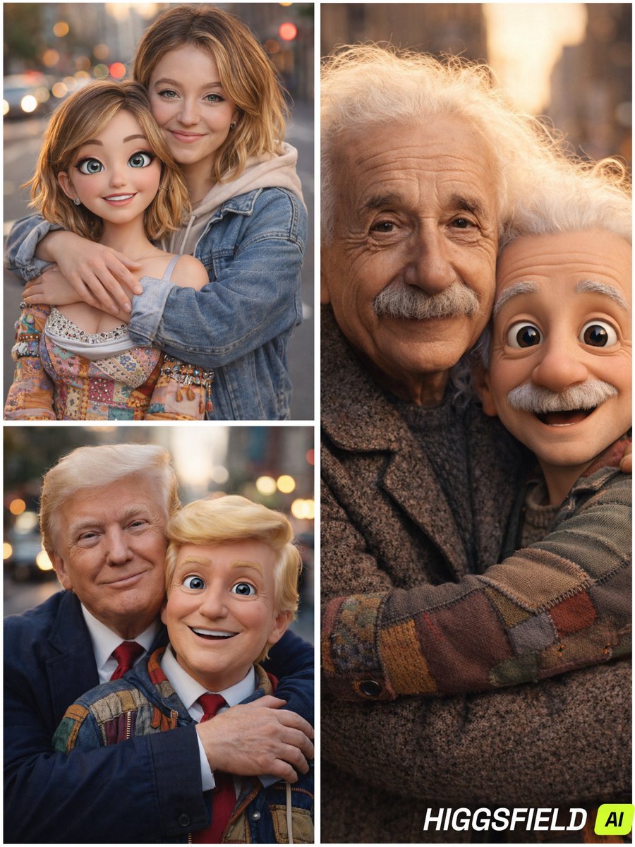 Create a cool, hyper-real, street-style portrait in a real urban street environment at golden hour (natural light, city AI photo prompt example