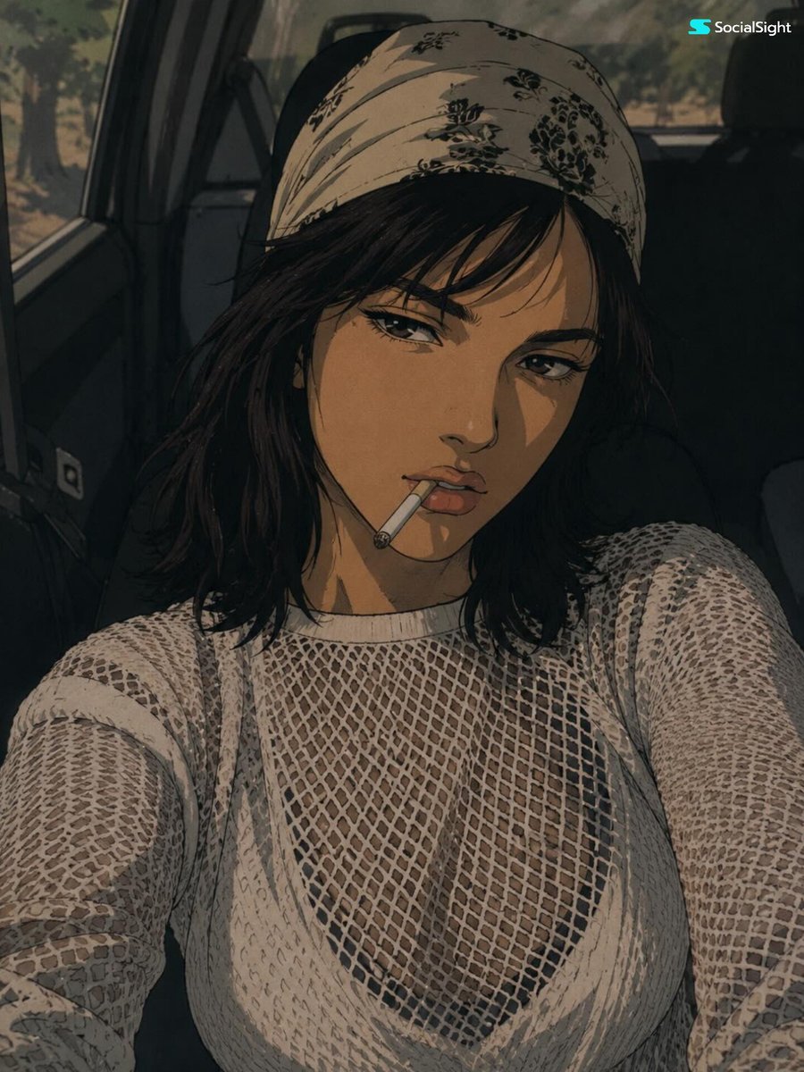 Take this photo and transform it into an illustration in the style of 1990s anime. AI photo prompt example