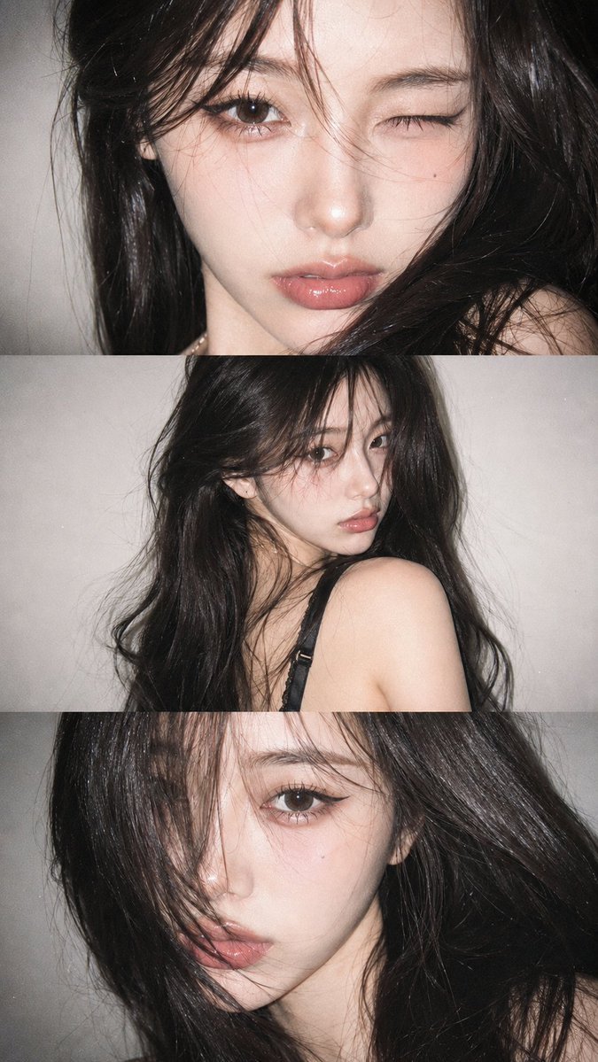 Create an ultra-realistic, high-definition vertical 9:16 Y2K-inspired photo collage featuring the same beautiful adult w AI photo prompt example